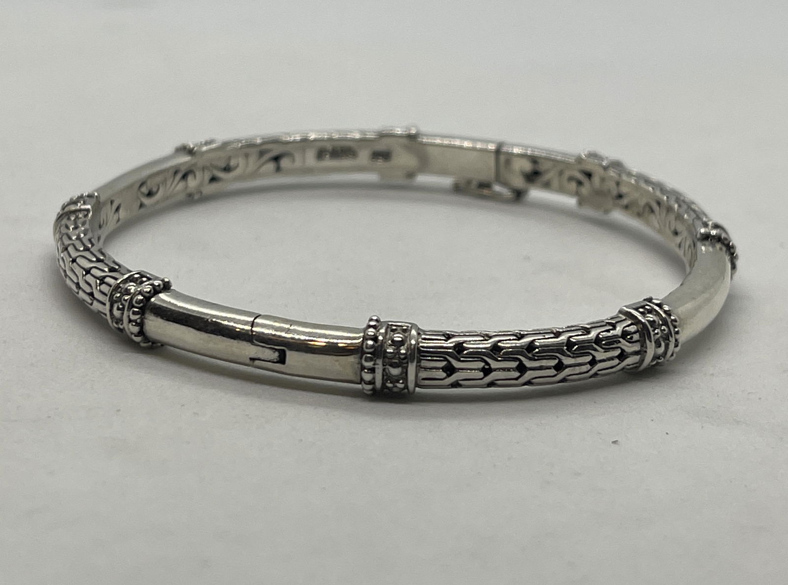 SARDA STERLING SILVER COCKTAIL BANGLE BRACELET (1 of 4)