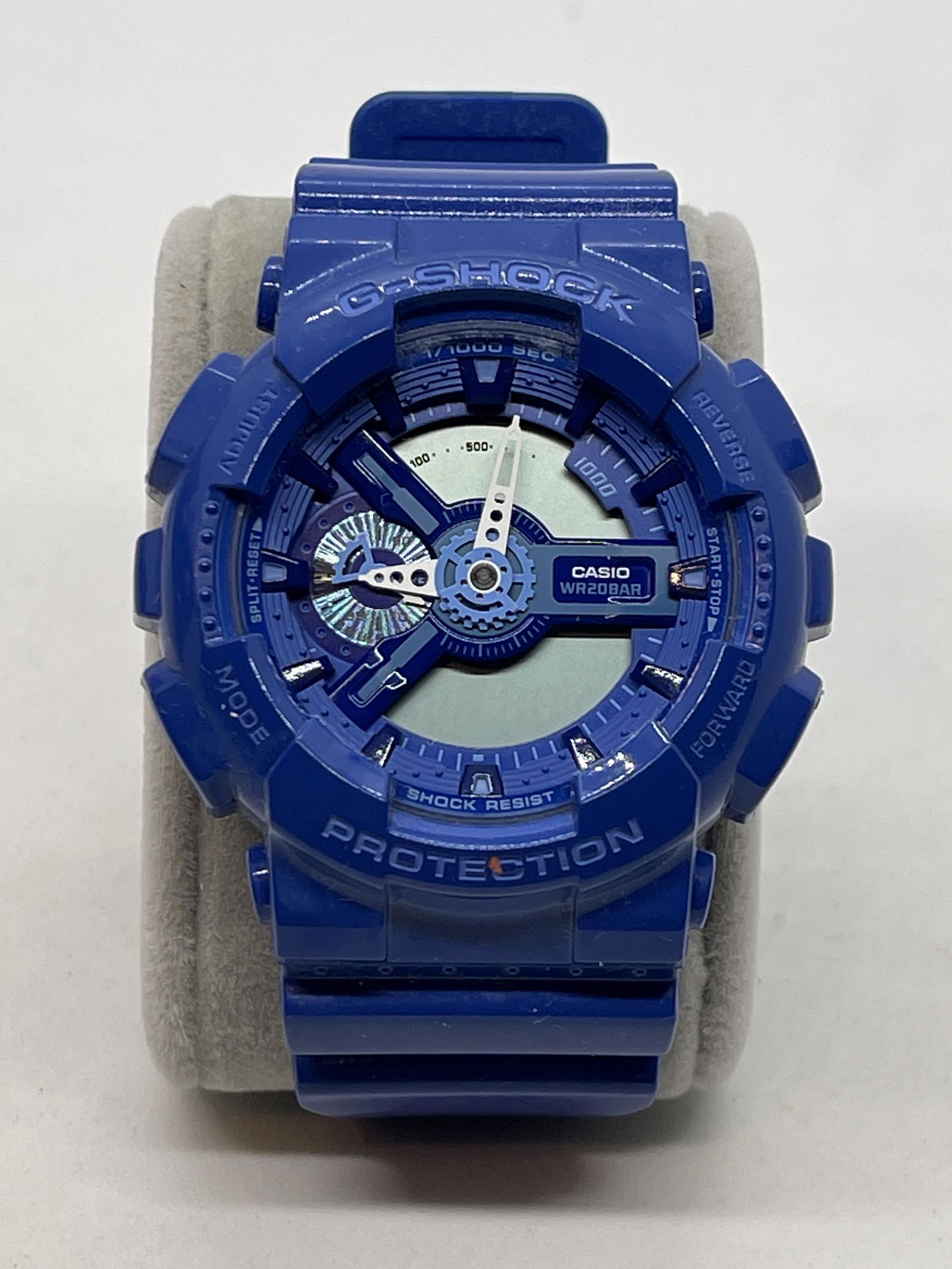 CASIO G-SHOCK GA-1100BC BLUE WRISTWATCH (1 of 4)