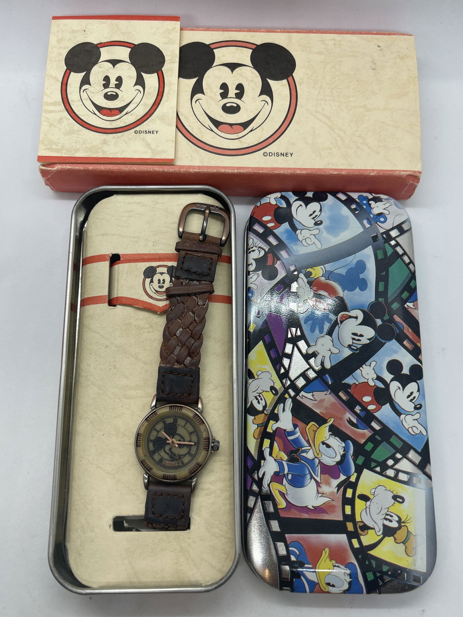 DISNEY WORKS MICKEY MOUSE WATCH IN ORIG. BOX (1 of 3)