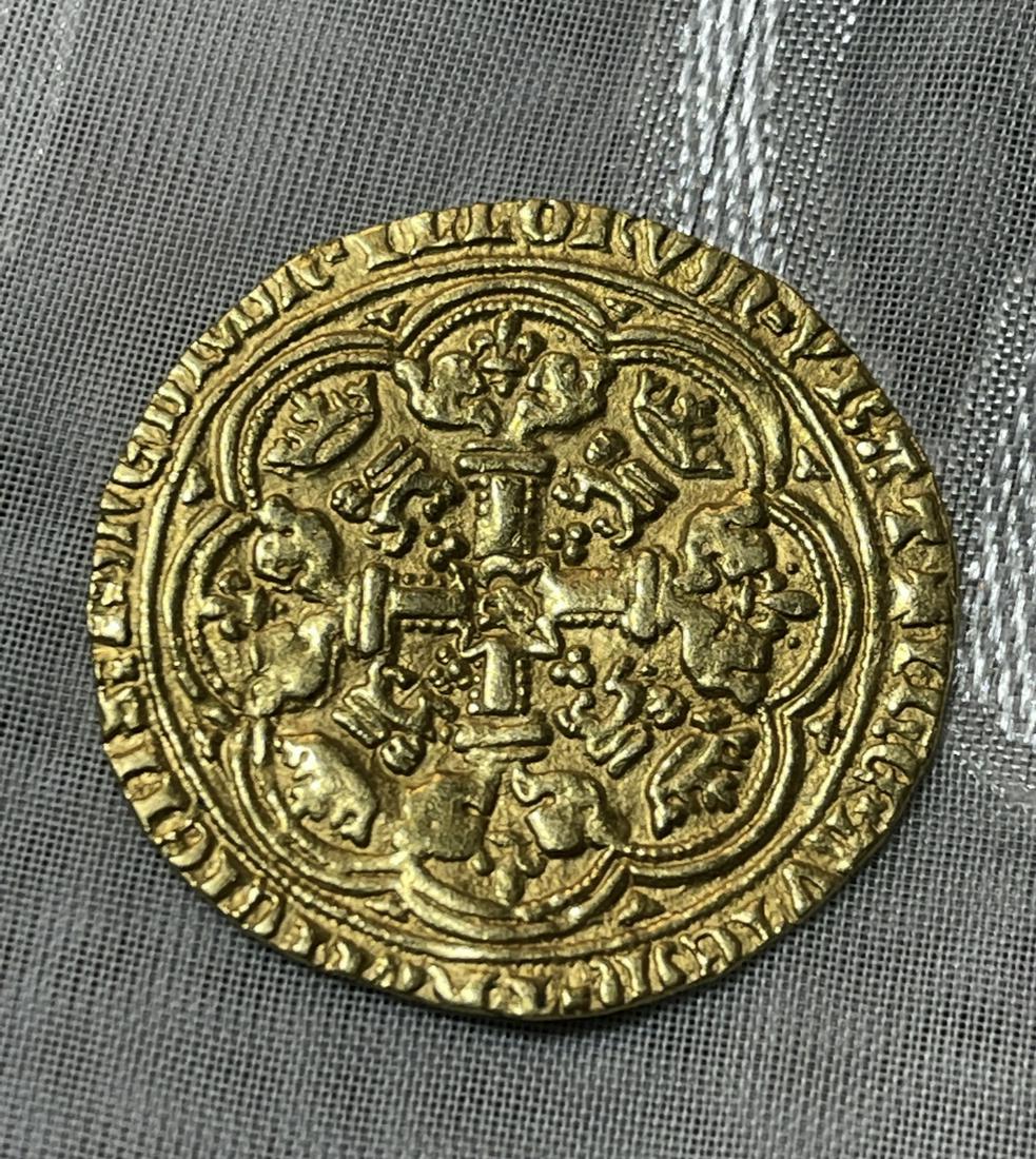 RARE ANCIENT 23K GOLD SHIPWRECK COIN - MIDDLE EAST (1 of 5)