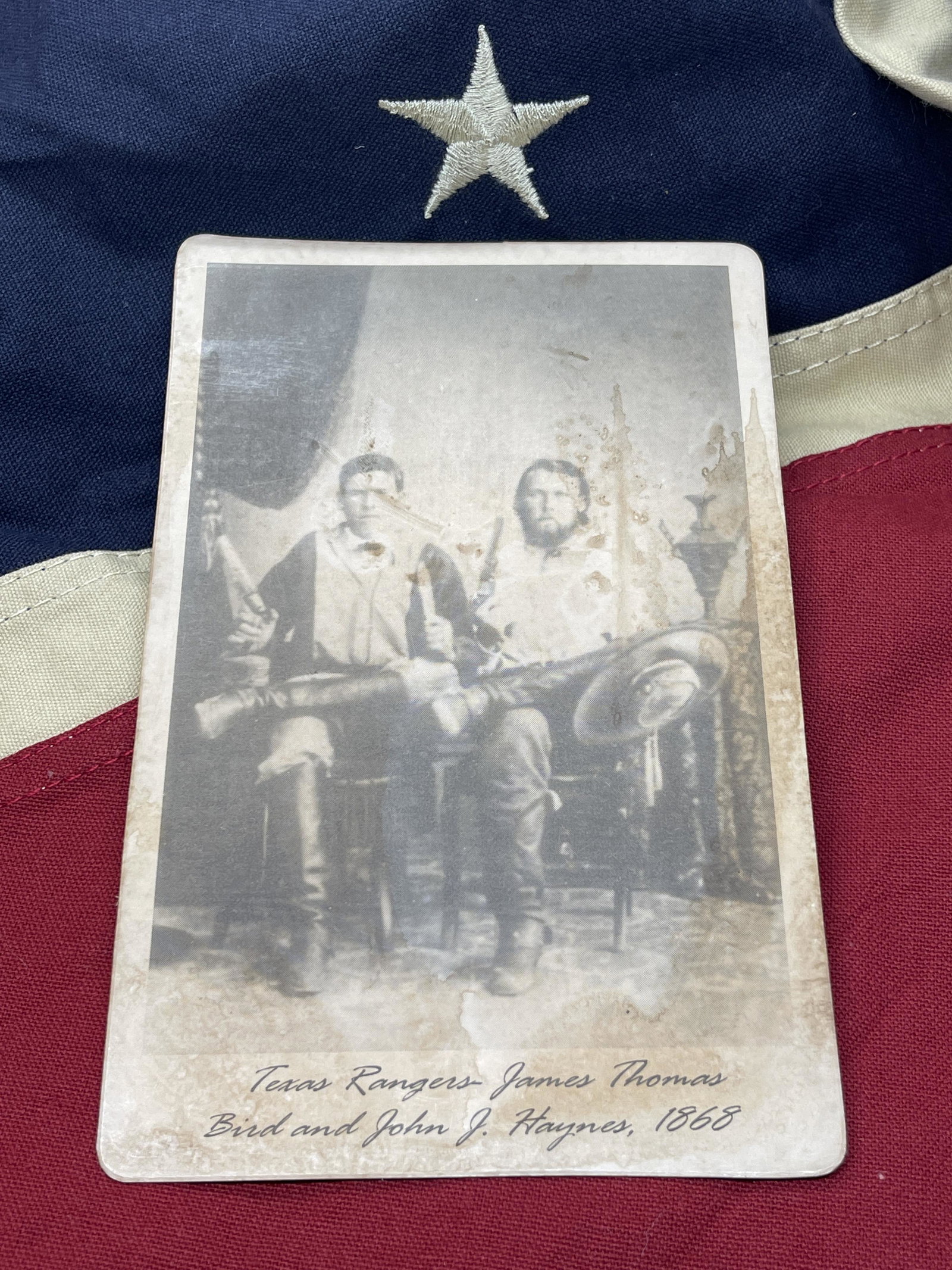 POST CIVIL WAR TX RANGERS PHOTO OF JAMES THOMAS & JOHN: POST CIVIL WAR TX RANGERS PHOTO OF JAMES THOMAS & JOHN HAYNES. PLEASE VIEW PICTURES. A GREAT FIND AND AN EXCELLENT ADDITION TO YOUR COLLECTION.