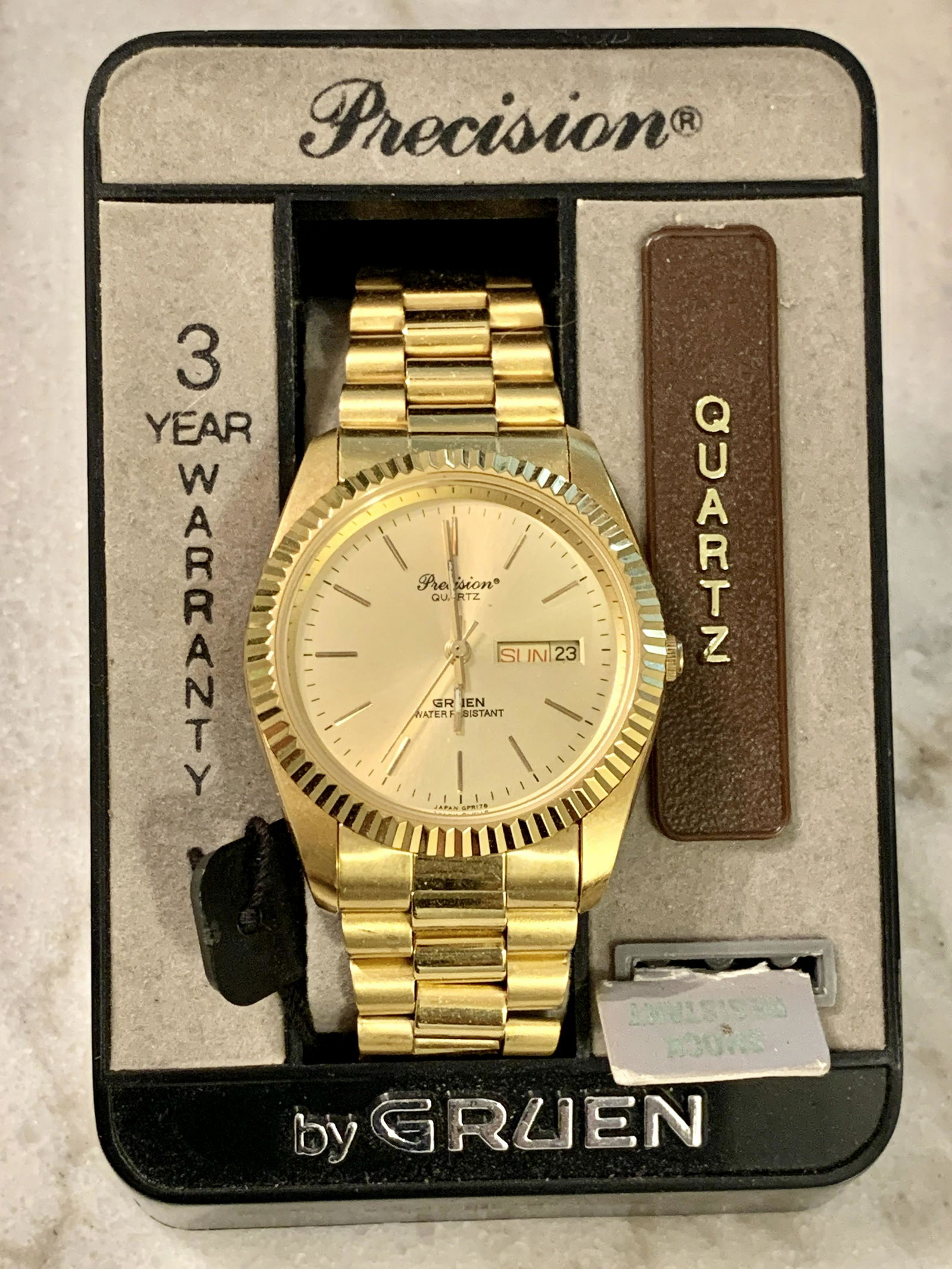 NEW OLD STOCK PRECISION BY GRUEN MENS WATCH (1 of 4)