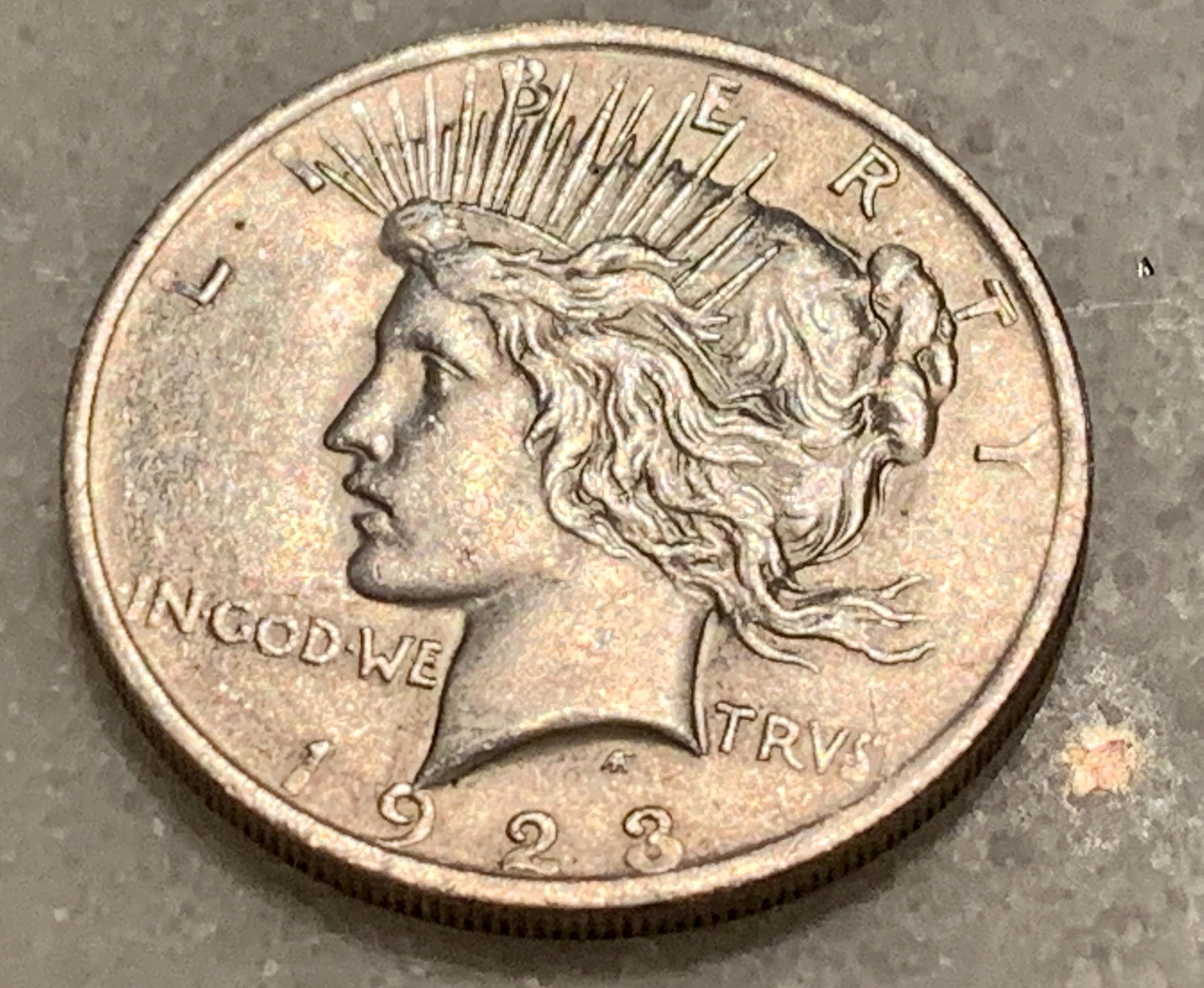 DATED 1923 SILVER LIBERTY PEACE DOLLAR (1 of 3)