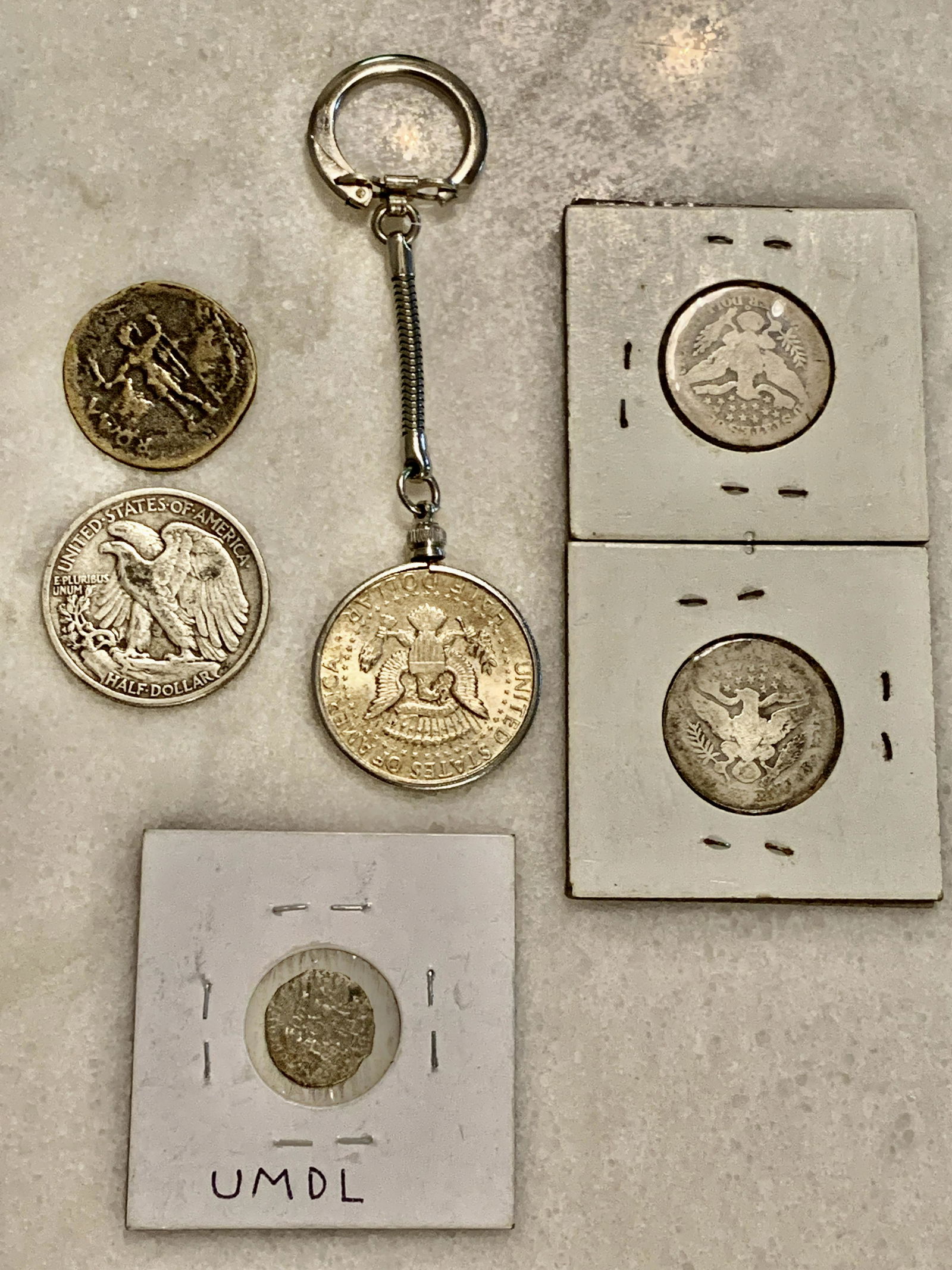 COLLECTION LOT OF OLD U.S COINS CURRENCY (1 of 4)