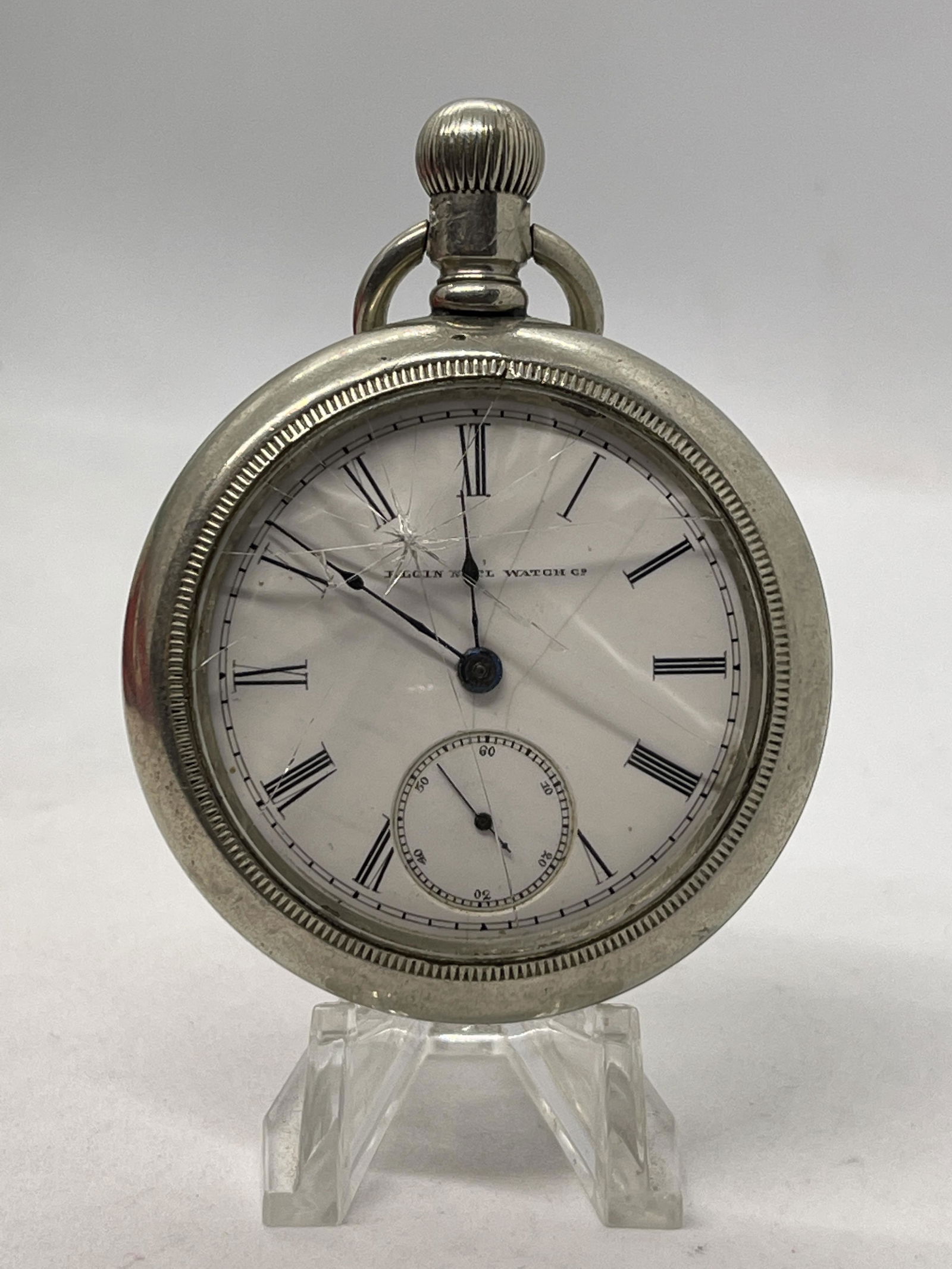 MENS ELGIN WATCH CO. POCKET WATCH (1 of 6)