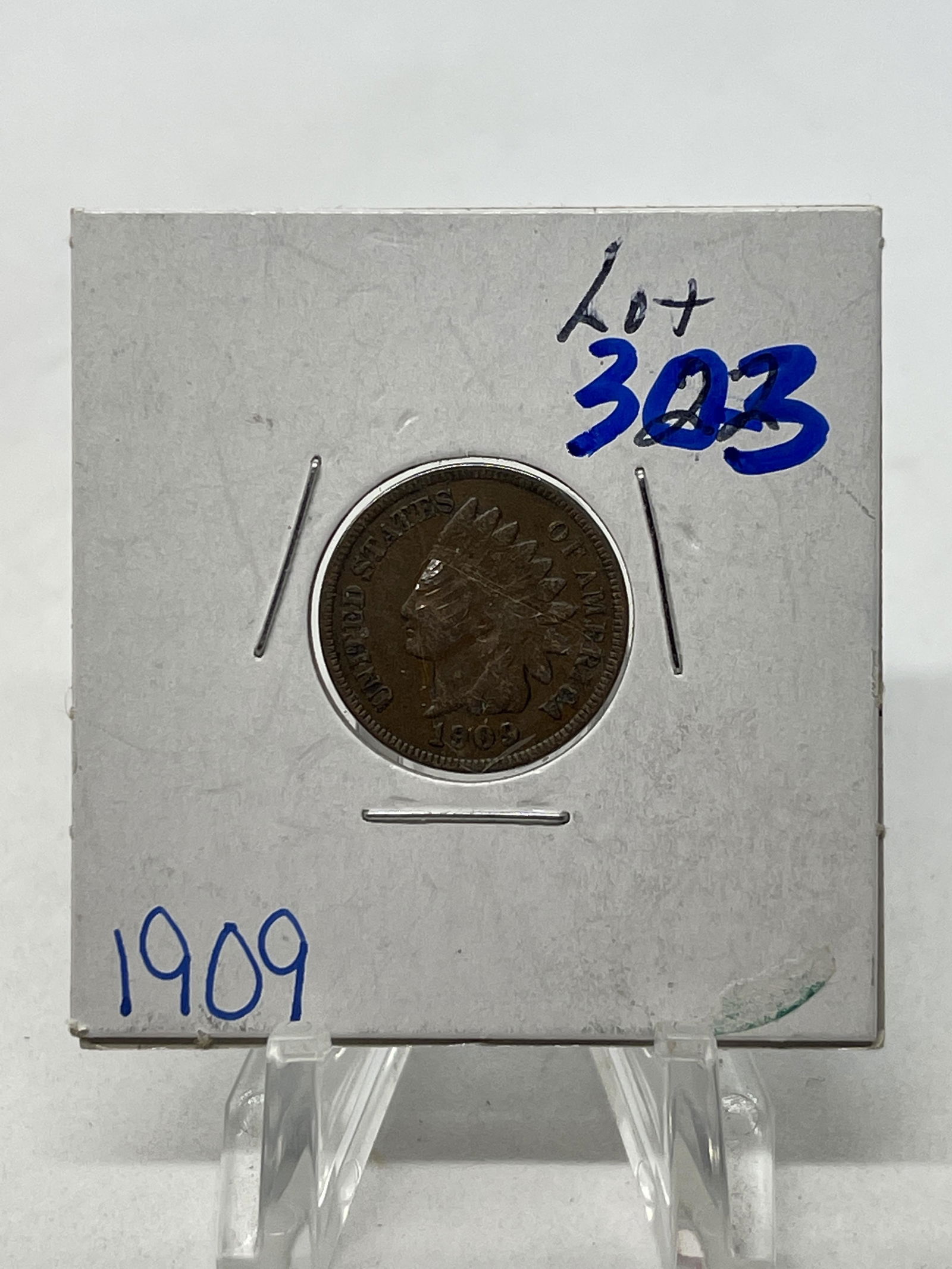 1909 U.S. INDIAN HEAD PENNY (1 of 3)