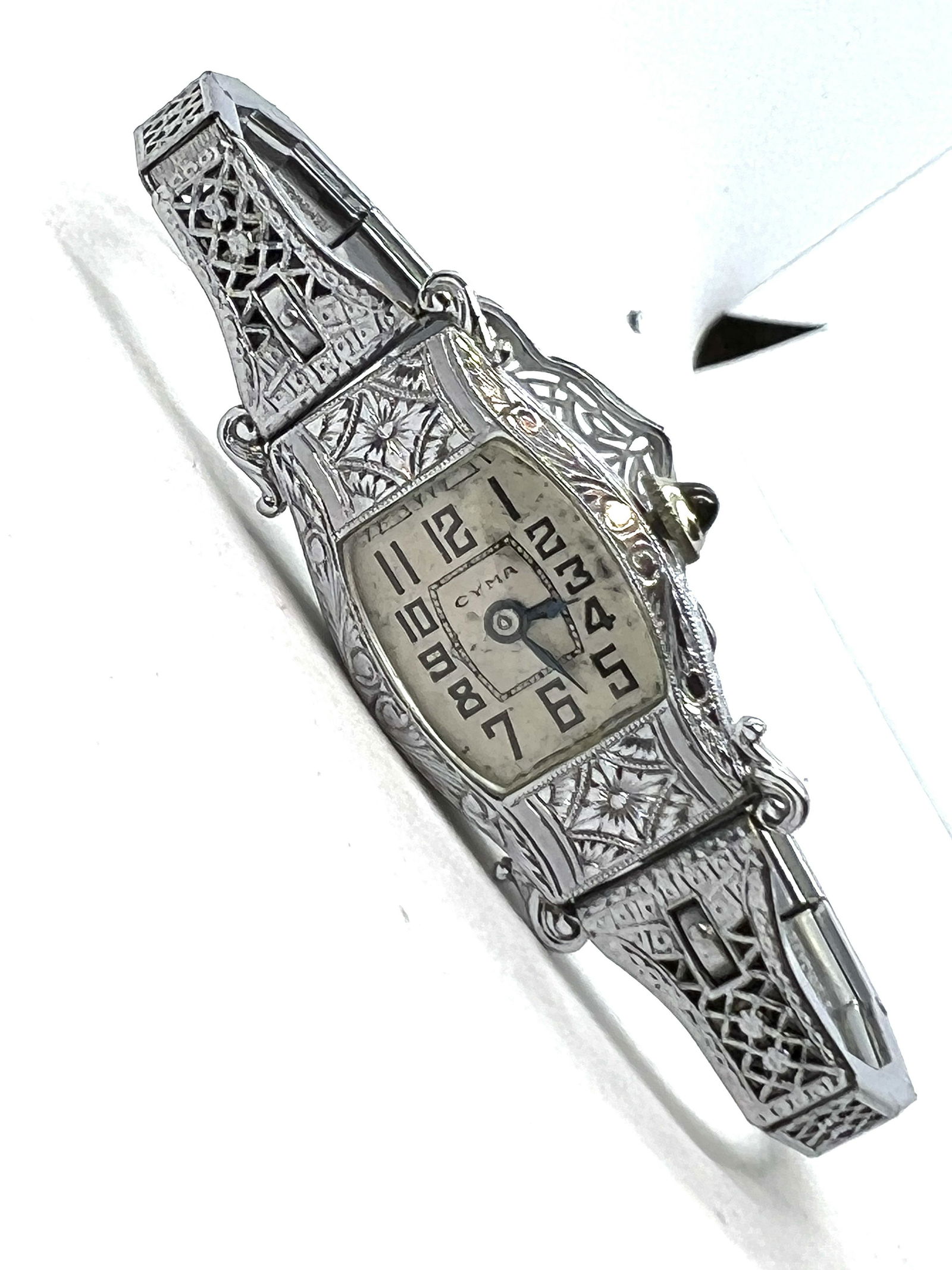 ART DECO 14K GOLD CYMA INTERCHANGEABLE WATCH BRACELET (1 of 5)