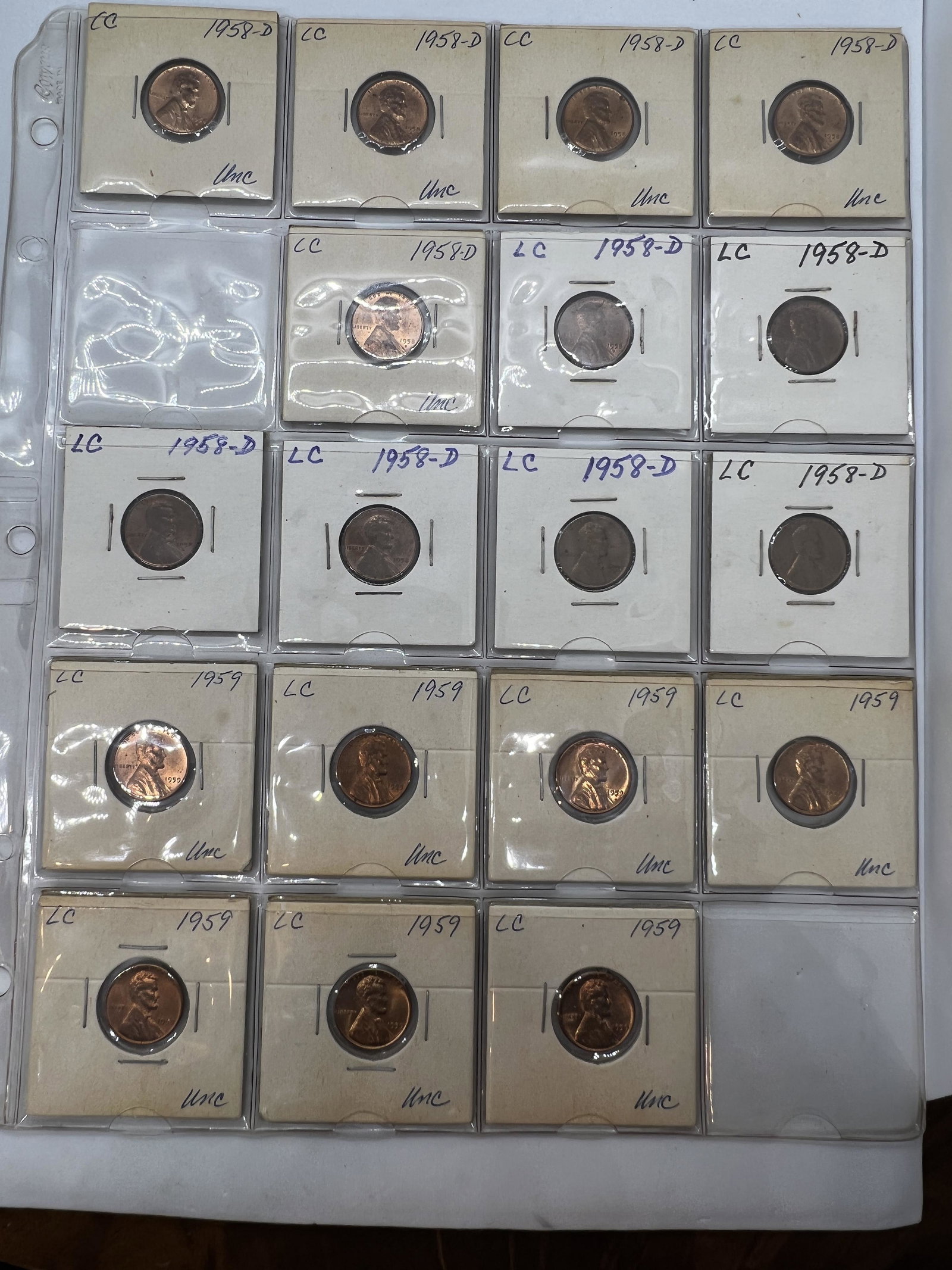 LOT OF (18) COLLECTIBLE U.S. LINCOLN PENNIES - VARIOUS (1 of 6)