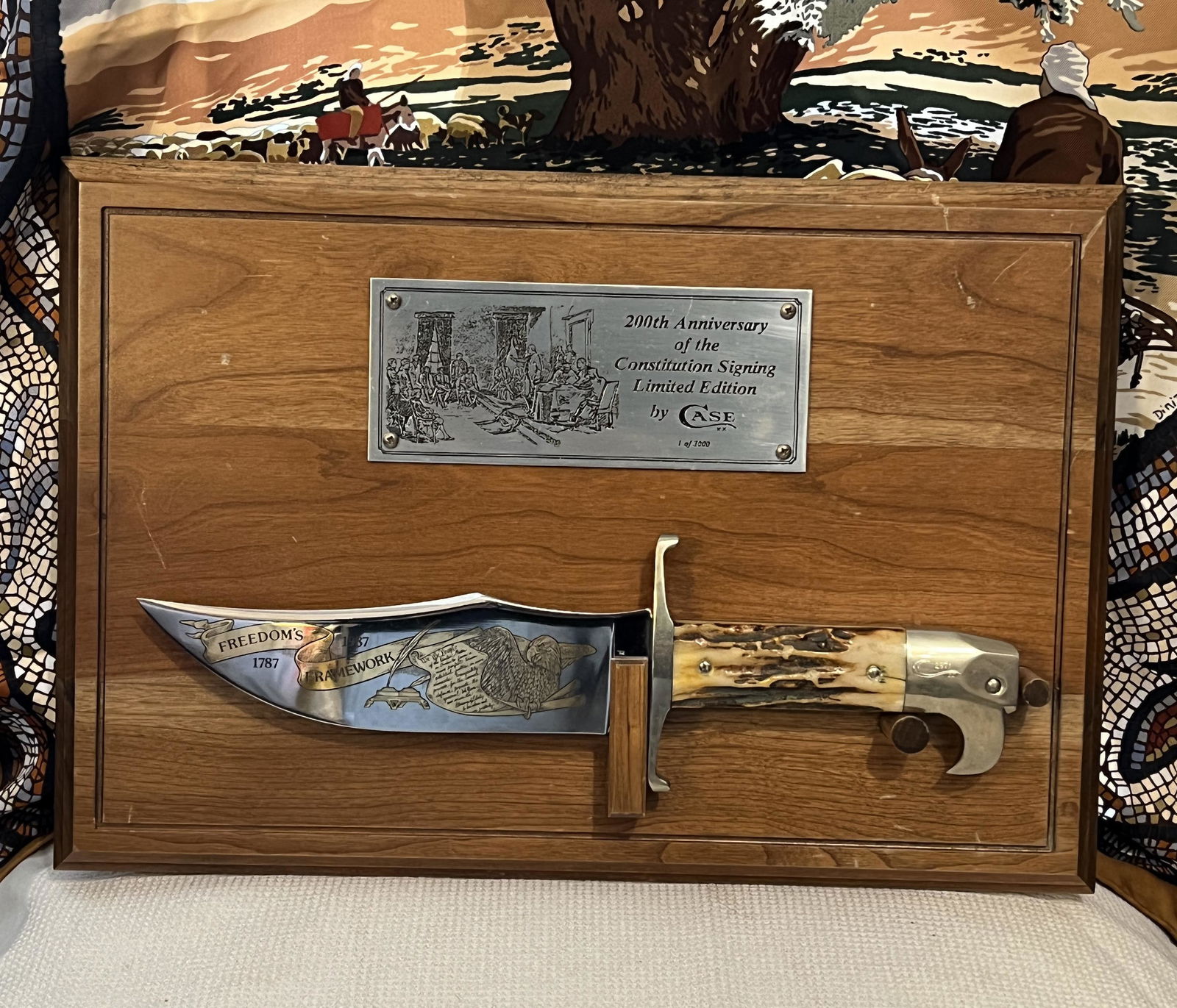 200TH ANNIVERSARY OF THE CONSTITUTION  CASE BOWE KNIFE (1 of 8)
