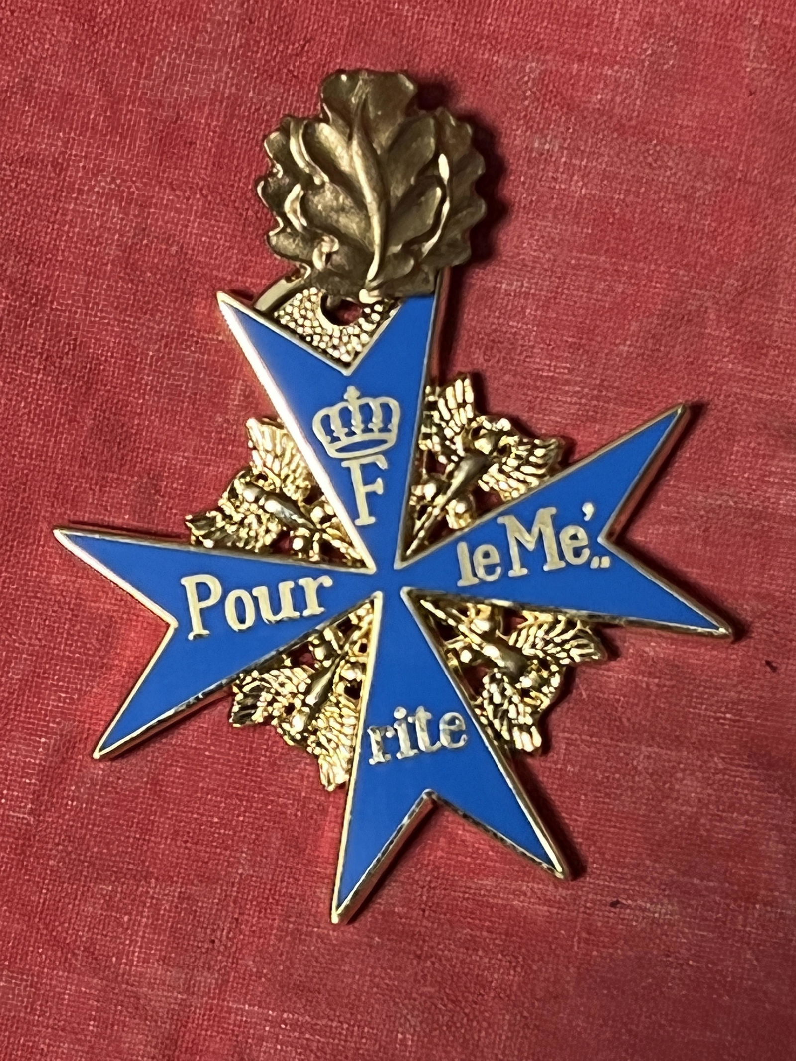 WW1 GERMAN BLUE MAX MEDAL POUR LE MERITE AWARD - Mar 14, 2022 | Rare