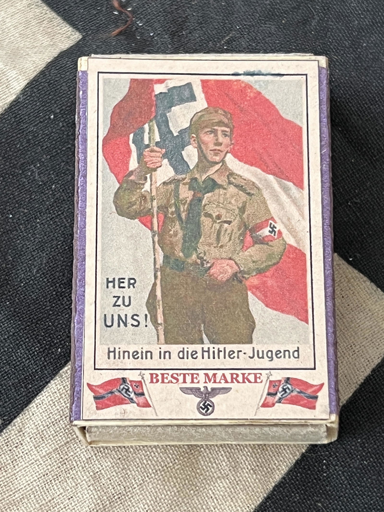 WW2 GERMAN MATCHBOX CASE: WW2 GERMAN MATCHBOX CASE. A GREAT ADDITION TO YOUR COLLECTION.