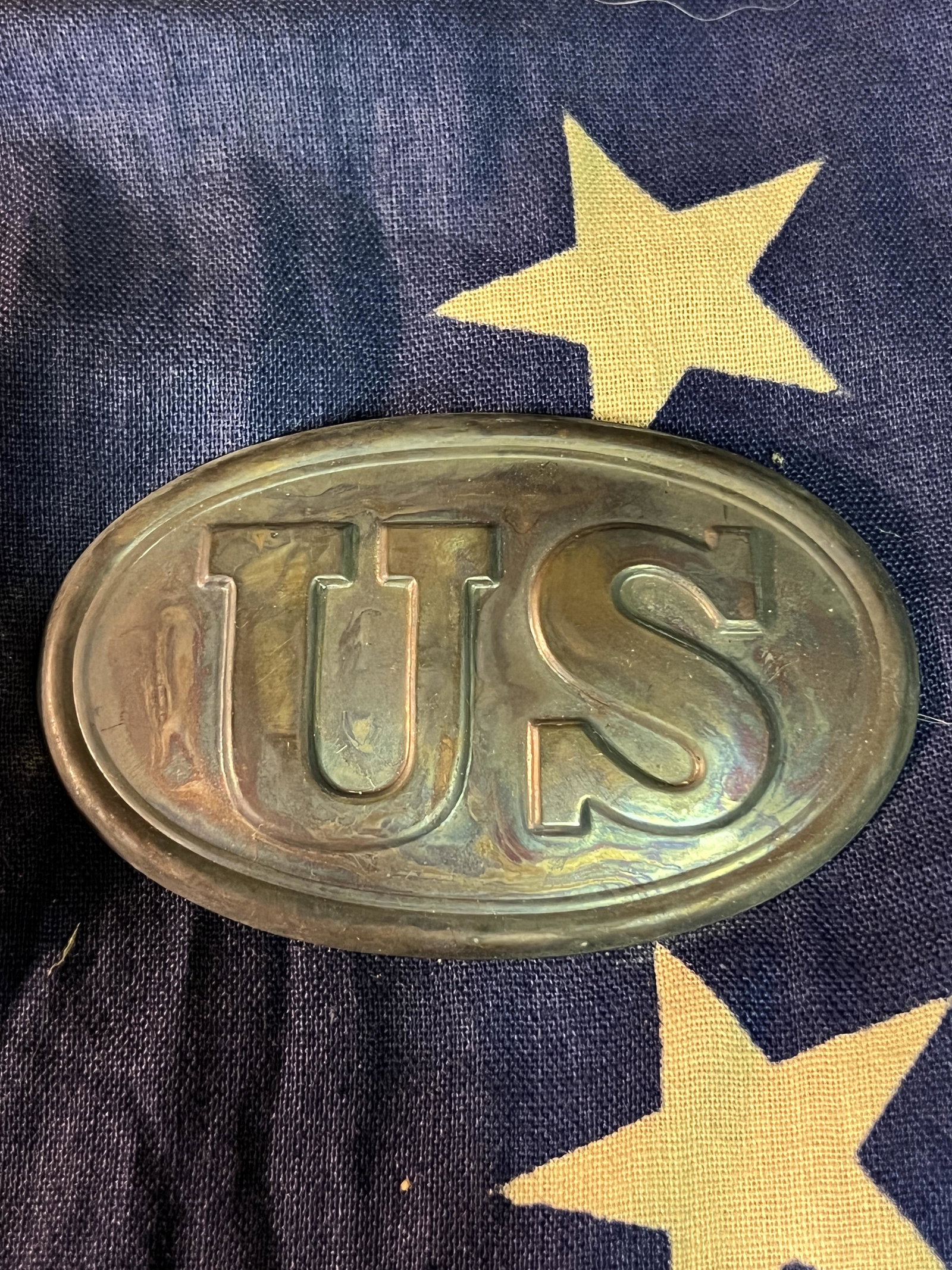 CIVIL WAR US OFFICER YANKEE BELT BUCKLE: CIVIL WAR US OFFICER YANKEE BELT BUCKLE. A RARE FIND. IT IS IN MINT OVERALL SHAPE AND CONDITION WITH A BEAUTIFUL OVERALL PATINA. A GREAT FIND AND AN EXCELLENT ADDITION TO YOUR COLLECTION.