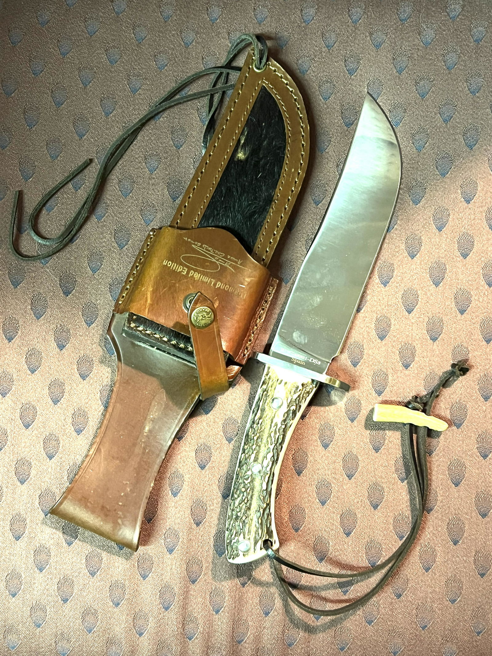 BULLDOG BRAND BDG-0001-DSs SPAIN HAND-MADE KNIFE SIGNED (1 of 11)