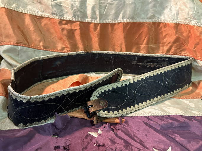 RARE CIVIL WAR COLONEL'S HEAVILY ENGRAVED ORNATE BELT (#0130) on Jan 09 ...