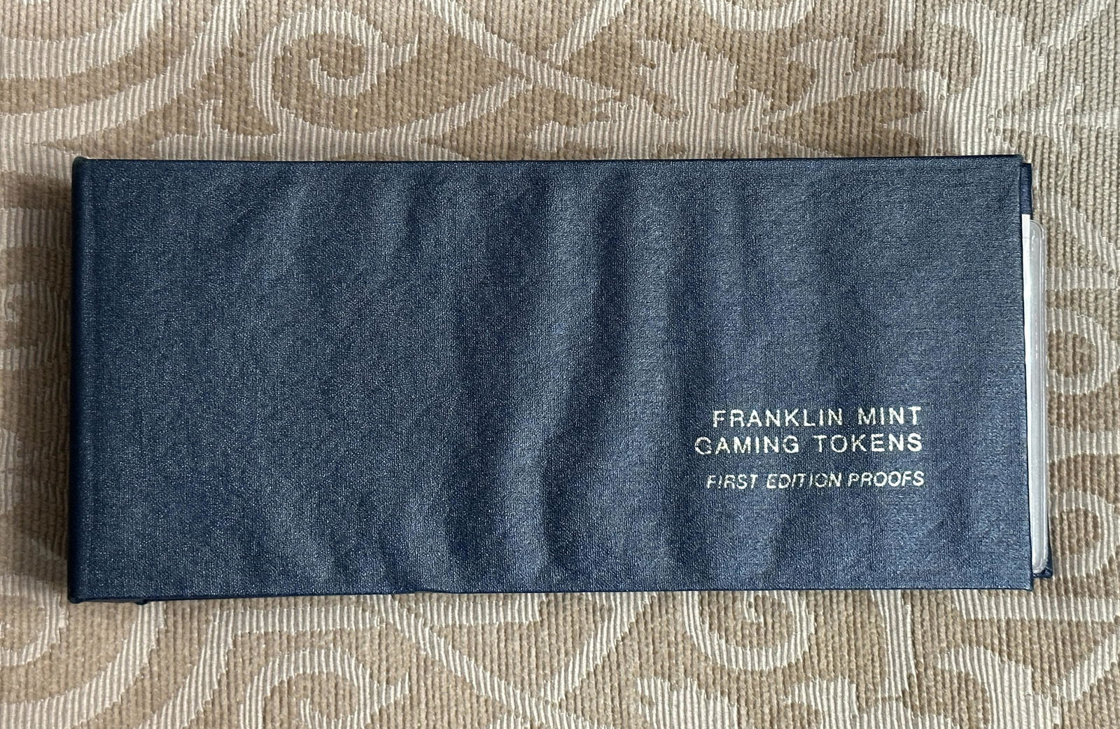 LOT OF (28) FRANKLIN MINT GAMING TOKENS 1ST EDITION PROOFS (1 of 8)