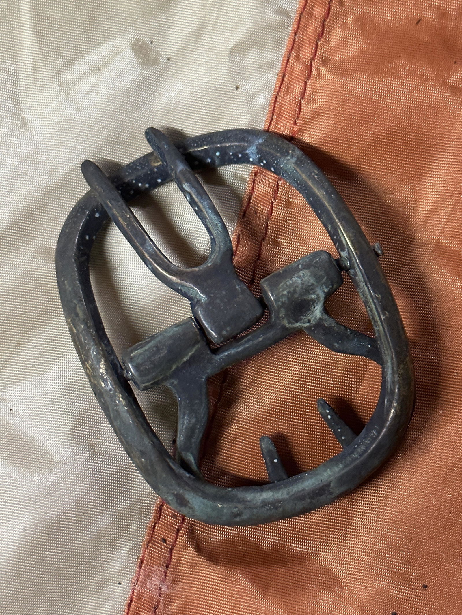 Rare Revolutionary War Officer Belt Buckle