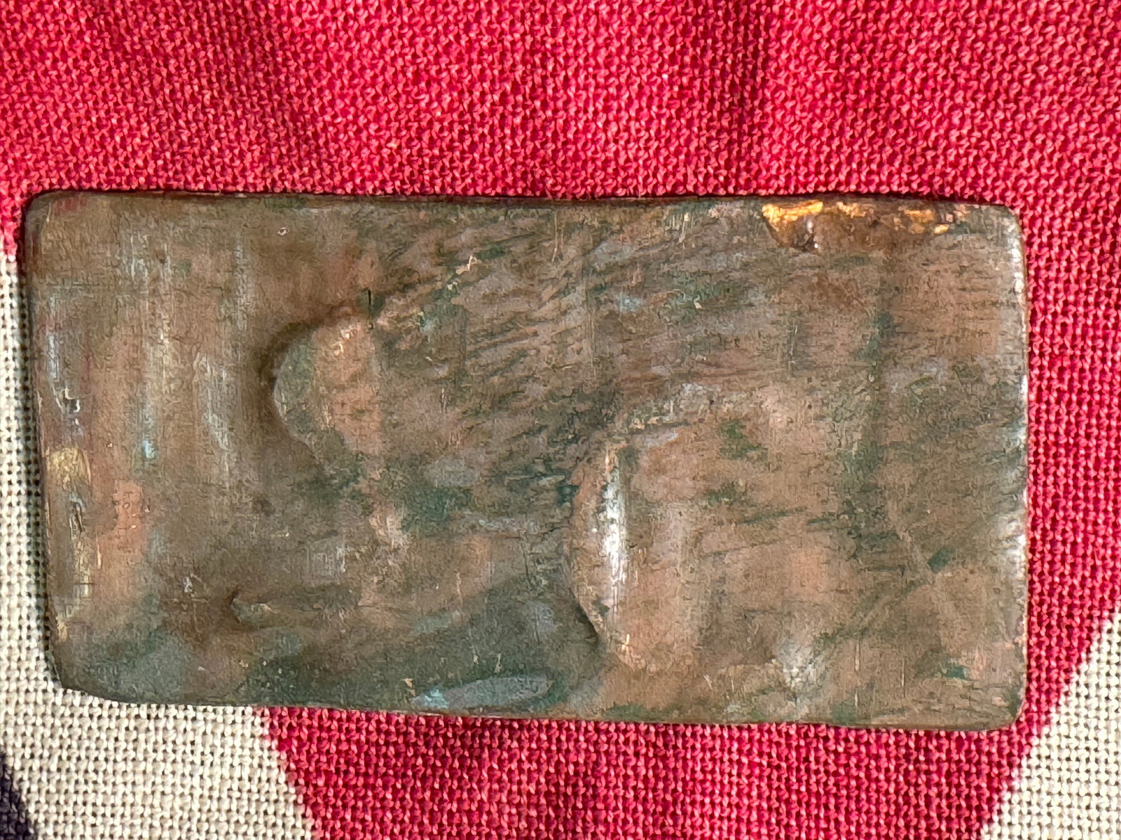 CIVIL WAR CONFEDERATE CSA SOUTH CAROLINA TRENCH ART BELT BUCKLE: CIVIL WAR CONFEDERATE CSA SOUTH CAROLINA TRENCH ART BELT BUCKLE. A VERY RARE FIND. IT IS IN MINT OVERALL SHAPE AND CONDITION WITH A BEAUTIFUL OVERALL PATINA. SHOWS GOOD WEAR AND USE. A GREAT FIND AND 