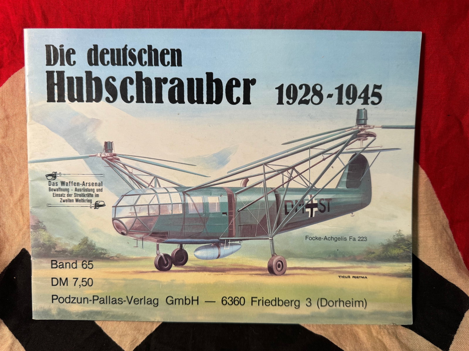 WW2 GERMAN DIE DEUTSCHEN HUBSCHRAUBER 1928-1945 BOOKLET: WW2 GERMAN DIE DEUTSCHEN HUBSCHRAUBER 1928-1945 BOOKLET