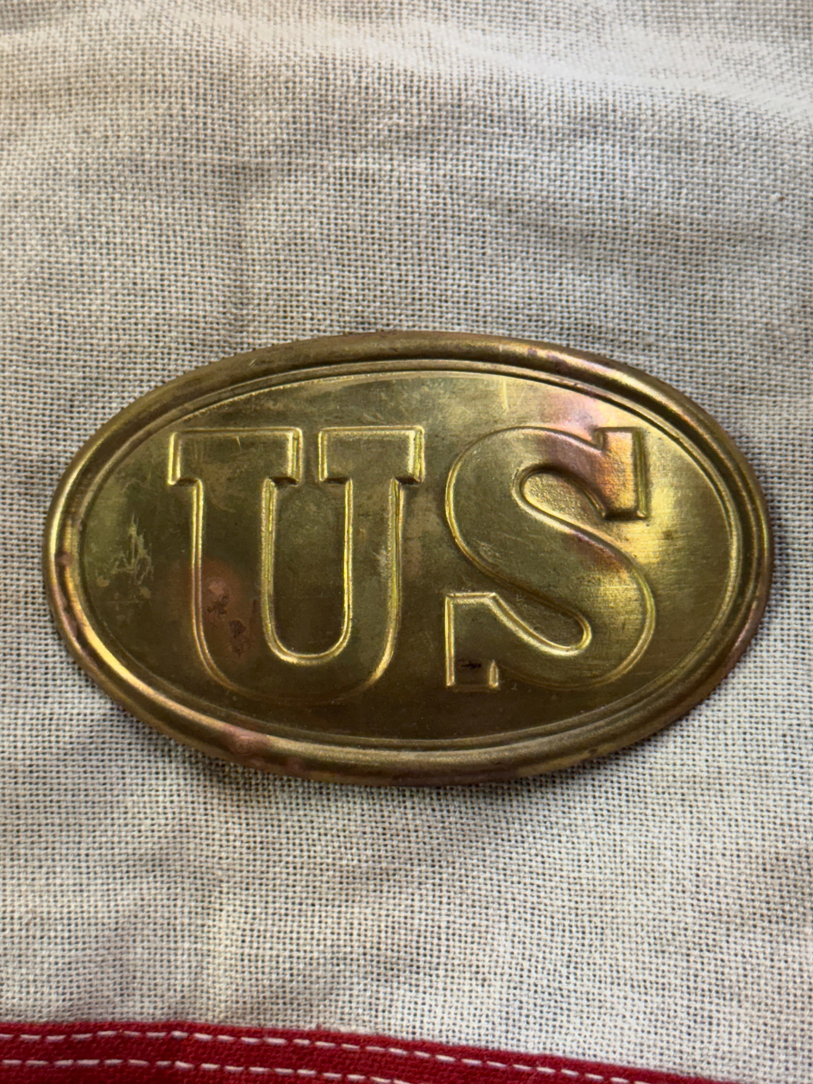 SCARCE CIVIL WAR UNION U.S. OFFICER YANKEE OVAL BELT BUCKLE: SCARCE CIVIL WAR UNION U.S. OFFICER YANKEE OVAL BELT BUCKLE. A VERY RARE EXAMPLE THAT IS IN MINT OVERALL SHAPE AND CONDITION WITH A BEAUTIFUL OVERALL PATINA. HAS A GREAT LOOK TO IT WITH AN EXCELLENT O