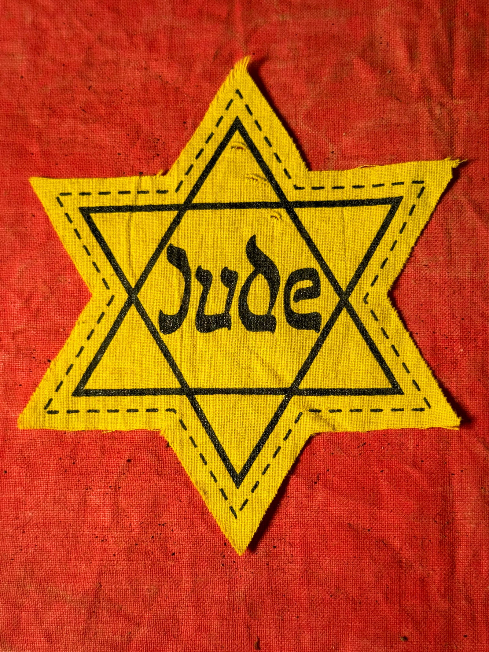 VET BRING BACK WW2 GERMAN JUDE STAR OF DAVID - UNISSUED EXAMPLE: VET BRING BACK WW2 GERMAN JUDE STAR OF DAVID - UNISSUED EXAMPLE. A VERY RARE FIND. SHOWS GOOD WEAR AND USE WITH A BEAUTIFUL OVERALL PATINA. VERY HARD TO FIND. PLEASE VIEW ALL DETAILED PICTURES. A SCAR