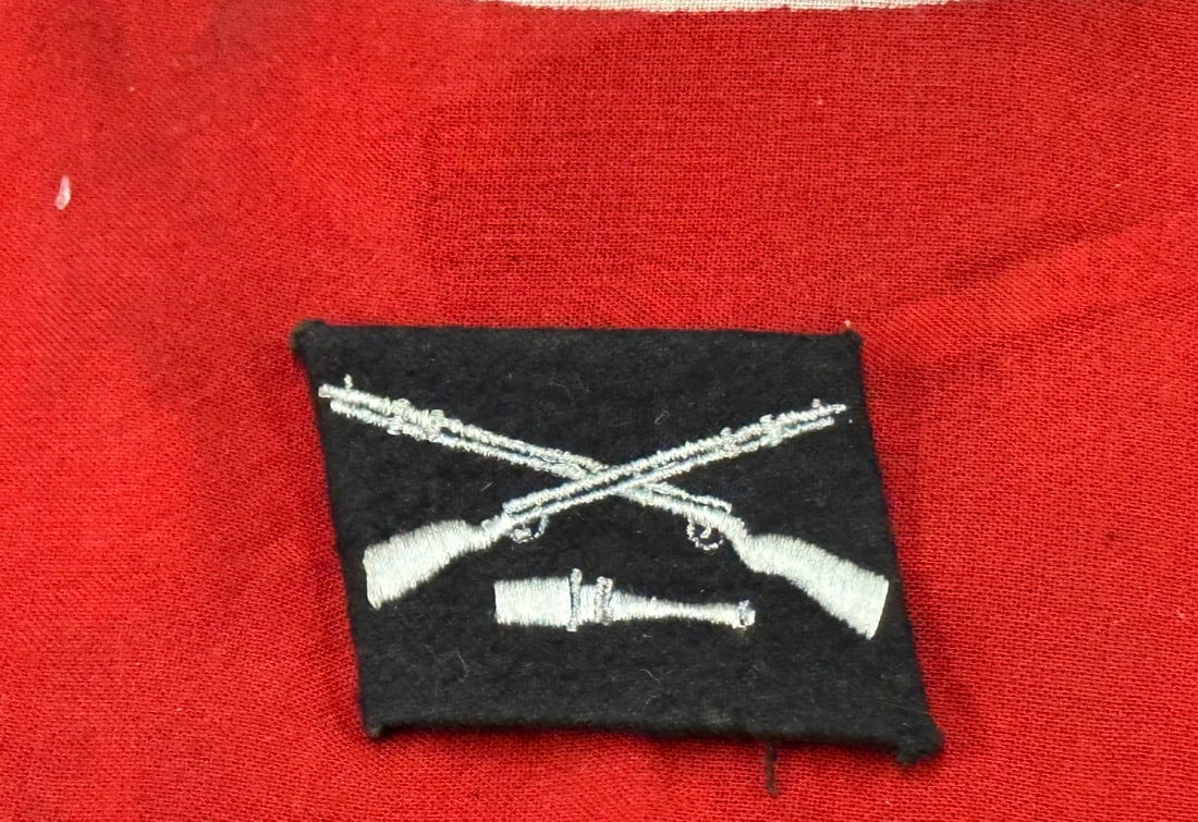 WWII German 36th SS Dirlewanger Collar Tab: WWII German 36th SS Dirlewanger Collar Tab. A very rare collar tab that is in mint overall shape and condition with a beautiful overall patina. Please view all detailed pictures.