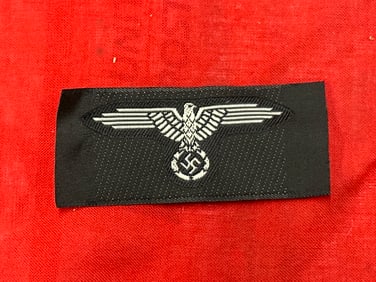 RARE WW2 GERMAN SS EM/NCO's Sleeve Eagle
