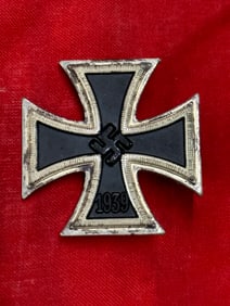 RARE WW2 GERMAN IRON CROSS 1ST CLASS MEDAL MARKED 50