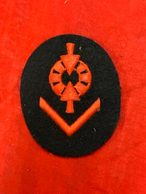 WWII German Kriegsmarine Weapons control foreman artillery AA coastal guns specialty trade insignia