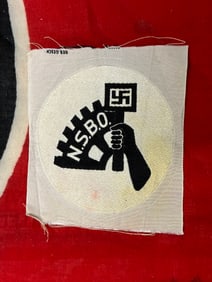 WW2 GERMAN NSBO SPORT SHIRT PATCH