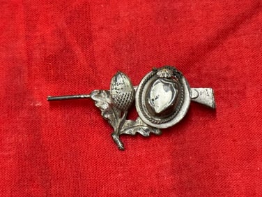 WW2 GERMAN HUNTING ASSOCIATION SILVER PIN