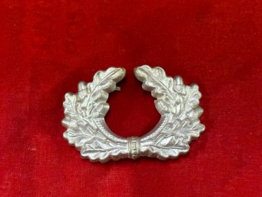 WWII German heer army visor cap hat wreath