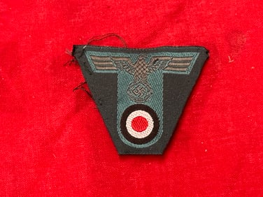 RARE WW2 GERMAN HEER ARMY OFFICER T-SHAPED CAP EAGLE