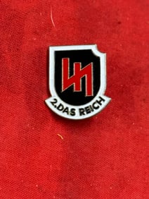 WW2 GERMAN WAFFEN SS DIVISION PIN BADGE
