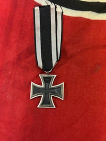 WWI GERMAN 1914 IRON CROSS 2nd CLASS ON RIBBON