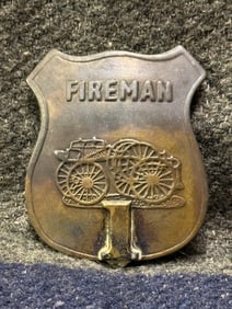 RARE CIVIL WAR FIREMAN UNIT #1 BADGE