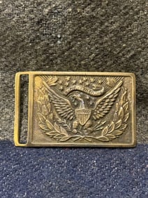 OUTSTANDING Civil War Union Officer’s Eagle Sword Belt Plate (Non-Excavated)
