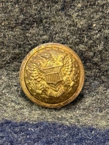 RARE CIVIL WAR ERA WASHINGTON NATIONAL GUARD BUTTON BY HENRY V. ALLIEN & CO.