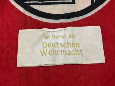 WW2 German Im Dienst der Deutschen Wehrmacht Armband