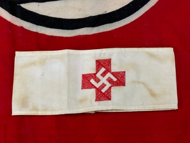 WWII German Waffen SS Medic’s Armband Version 4