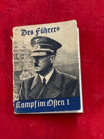 WW2 GERMAN DES FUHRER ADOLF HITLER MINIATURE BOOKLET