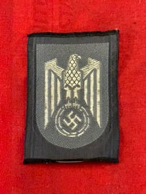 WW2 German DRK Deutsches Rotes Kreuz National Eagle Sleeve BeVo Patch