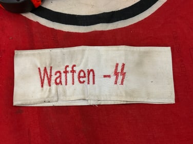 RARE WW2 GERMAN WAFFEN SS ARMBAND