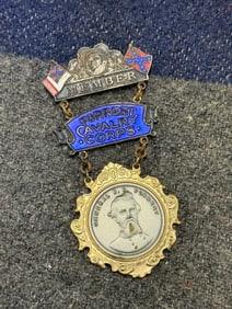 Rare Civil War Nathan Bedford Forrest Remembrance Civil War Medal