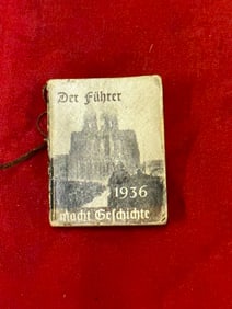 1936 WW2 GERMAN MINIATURE BOOKLET