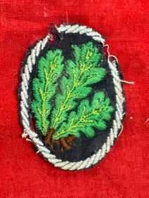 German WWII Army Jaeger Sleeve Insignia