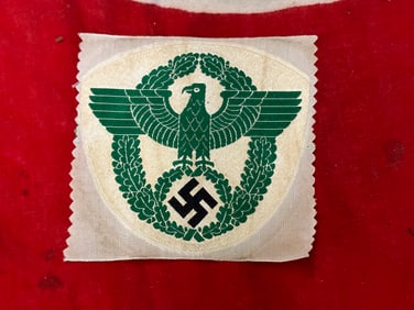 WW2 German Police Sport Shirt Eagle