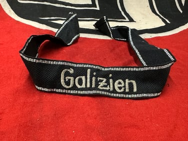 A WW2 German Cufftitle for 14. Waffen-Grenadier-Division der SS "Gallizien", Enlisted