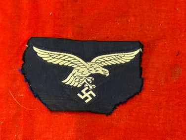 WW2 German Luftwaffe Breast Eagle, BeVo Construction