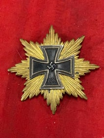 WW2 German 1939 Star of the Grand Cross Of The Iron Cross In 800 Silver