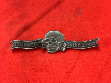 WWII THIRD REICH GERMAN SS OFFICERS DRESS PIN BY RZM 05/10